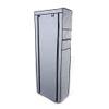 9 Tier Shoe Rack, Space Saving Portable Shoe Rack Storage Organizer, 10 Tiers 9 Lattices Non-Woven Waterproof Fabric Cover Shoe Rack (Grey, 10 Tiers 9 Lattices) view 3
