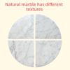 GEOONA 2 pcs Marble Shower Corner Shelf for Bathroom, 9 Inch Gray Veins and Soft White Marble Corner Shelves for Bath Wall Mounted Both Side Polished view 4
