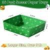 Sawysine 36 Pack Golf Party Favors Large Golf Plates 5lb Paper Serving Trays Nachos Food Boats Disposable Bowls for Carnival Birthday Party Decorations view 3