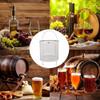 YIEOTM Wine Beer Dry Hops Filter Brewing Hopper Spider Strainer 300 Micron Mesh Barrel Brewing Grain Basket Strainer with Removeable Handle for Homebrew Hops / 35x35cm view 2