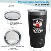 Bowling Black Viking Tumbler 20oz - Sometimes I Can Almost - Bowler Club Indoor Strike Pin Ball Split Hobbies Playing Rolls Rules Competition view 3