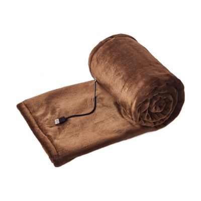 Electric Blankets Multi-Purpose USB Electric Heating Blanket Flannel Heating Shawl, Intelligent Thermostatic Safety Warming Blanket, Machine Washable, for Home Office