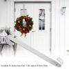 Pilipane Adjust 15 24in Metal Over The Door Wreath Holder Hook for Christmas, Door Wreath Hanger Hook, Hanging Clothes, Bags, Scarves and Christmas Wreath (White), Door Wreath Hanger Hook, Adjustabl view 4