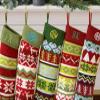 NACRE APPAREL Custom Christmas Stocking Personalized Christmas Stockings with Name Custom Name Stocking Hanging Xmas Stocking Set of 3 view 4