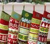 NACRE APPAREL Custom Christmas Stocking Personalized Christmas Stockings with Name Custom Name Stocking Hanging Xmas Stocking Set of 4 view 4