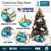 World Landmark Christmas Tree Skirt (60 Inches) view 2