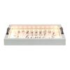 Elegant Designs HG2032-GHH Salento Farmhouse Rectangular Decorative LED Light Up Wooden Serving Tray w Metal Handles & Home Sweet Home in Black for Dcor, Centerpiece, Breakfast, Bar, Gray Wash view 3