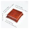 KIZQYN Bonsai Display Stands Wooden Vase Base Wood Display Stand Practical Teapot Vase Bonsai Base for Home Office Decoration 2.1 Inches High Ornament Base (Size : X-Large) view 2