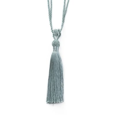 Tassel Curtain Straps Handmade Room Accessories Door Curtain Curtain Buckle Rope Home Decoration Storage Tassel Rope,Grey Blue,4pcs