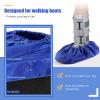 Mepase 12 Pieces Fracture Walking Boot Cover, Reusable Waterproof Non-Skid Foot Brace Cover for Walking Boot Cast Rain, Black Gray Blue(12.6 x 4.72 Inches) view 3