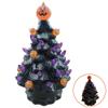 Lighted Ceramic Halloween Tree Tabletop Glowing Halloween Decoration Halloween Tree Pumpkin Light view 3
