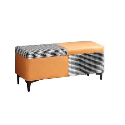 YSUEFIJO Ottoman with Storage for Bedroom, Foot Rest Ottoman Outdoor, Upholstered Bedroom Benches Footrest Stool, Cube Storage Boxes Footrest Stool, for Makeup, Living Room