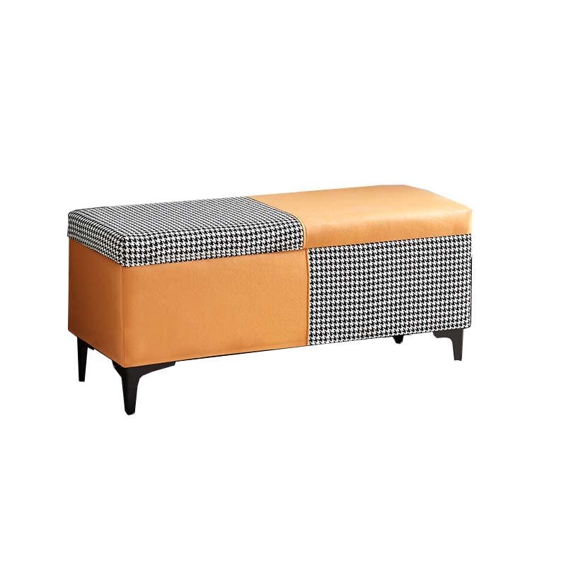 YSUEFIJO Ottoman with Storage for Bedroom, Foot Rest Ottoman Outdoor, Upholstered Bedroom Benches Footrest Stool, Cube Storage Boxes Footrest Stool, for Makeup, Living Room