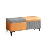YSUEFIJO Ottoman with Storage for Bedroom, Foot Rest Ottoman Outdoor, Upholstered Bedroom Benches Footrest Stool, Cube Storage Boxes Footrest Stool, for Makeup, Living Room view 1