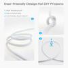 Samsion Blue Neon Rope Lights 82ft Dimmable Neon Light Strip Waterproof IP65 LED Neon Flex Strip Lights 25M 120LEDs/M 110V~130V AC Cuttable Rope Lights for Indoor Outdoor Lighting Decoration view 3
