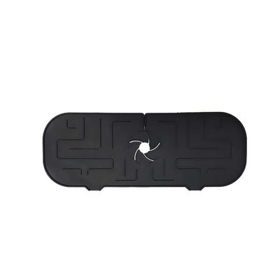 Kitchen Sink Splash Guard Faucet Mat Kitchenguard Silicone Handle Drip Catcher Tray Bathroom Sink Drain Mat Water Catcher Mat Faucet Absorbent Mat Sink Draining Pad Behind Faucet