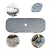 Kitchen Sink Splash Guard Faucet Mat Kitchenguard Silicone Handle Drip Catcher Tray Bathroom Sink Drain Mat Water Catcher Mat Faucet Absorbent Mat Sink Draining Pad Behind Faucet view 3
