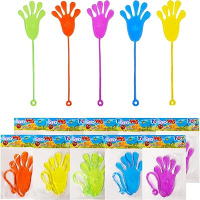 Zoyiancy 15PCS Sticky Hands for Kids, Elastic Sticky Slap Hands for Boys Girls, Party Favors Birthday Gifts Classroom Treasure Box Carnival Prizes