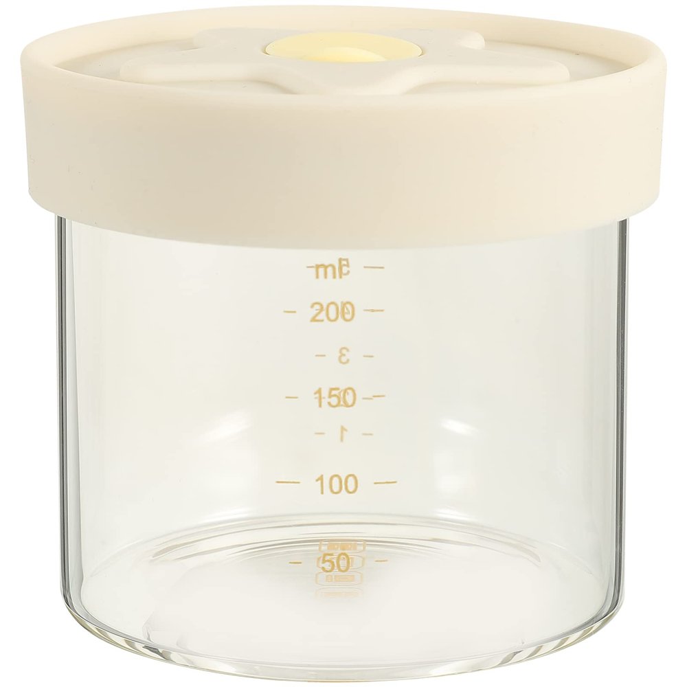 Hemoton Household Multi-functional Airtight Storage Jar Reusable Container for Food Cereal and Snacks for Home Organization and Preservation