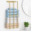 Bathroom Towel Storage, Bethom Wall Towel Rack for Rolled Towels, Bath Towel Holder Wall 30 Inch, Towel Racks Wall Mounted for Small Bathroom, Gold view 1