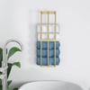 Bathroom Towel Storage, Bethom Wall Towel Rack for Rolled Towels, Bath Towel Holder Wall 30 Inch, Towel Racks Wall Mounted for Small Bathroom, Gold view 2