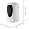 EKAYG Automatic Soap Dispenser, Wall-Mounted Spray Soap Dispenser, Non-Contact, 1000ML Large Capacity, Suitable for Disinfection in Public Places view 2
