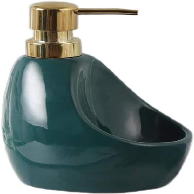 EKAYG 2-in-1 Soap Dispenser Soap Dish Sponge Rack Repeat Fill Multifunction, for Kitchen Mesa