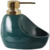EKAYG 2-in-1 Soap Dispenser Soap Dish Sponge Rack Repeat Fill Multifunction, for Kitchen Mesa view 1