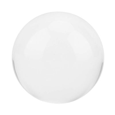Crystal Ball Shoulder Sphere, Glass Ball 80mm Artificial Crystal Ball for Home Decorative Ball, Paperweight, Lensball Photography