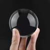 Crystal Ball Shoulder Sphere, Glass Ball 80mm Artificial Crystal Ball for Home Decorative Ball, Paperweight, Lensball Photography view 3