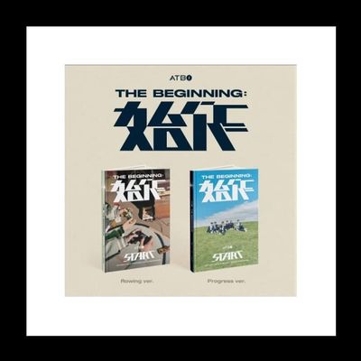 ATBO THE BEGINNING : START 2nd Mini Album CD+Poster+Photobook+A photocard+B Photocard+Postcard+ID card+Sticker+Tracking (Rowing Version)