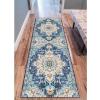 Classic Hallway Runner Carpet, Traditional Non-Slip Washable Corridor/Kitchen/Stair/Bedroom/Entryway Narrow Runner Rug 60cm/70cm/80cm/100cm Wide (Size : 2 ft x 19.7 ft) view 3