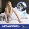 Bundle - 2 Items: Queen Zippered Mattress Protector (17") + Queen Box Spring Encasement (9" Depth) view 4