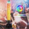 2pcs Beer Giraffe Dispenser, 100oz/3.2 qt Mimosa Tower Dispenser with Ice Tube and LED Light, 3L Tabletop Drink Tower Dispensers for Beer, Margarita, Liquor, Beverage view 4