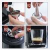Reusable Pods Stainless Steel Capsule Filter Refillable Machine Pod with Spoon Brush view 3