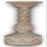 ALHJ Candle Holder Retro Gum Candle Holder Romantic Wedding Candlelight Dinner Props B&B Home Light Luxury Nordic Ornaments (Color : Brown, Size : 13 * 43.5cm)