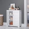 RiverRidge Brookfield Bathroom Storage Cabinet with 2 Shutter Style Doors with Adjustable Shelves for Versatile Bathroom Cabinet Storage of Toiletries, Towels & More view 2