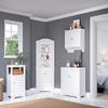 RiverRidge Brookfield Bathroom Storage Cabinet with 2 Shutter Style Doors with Adjustable Shelves for Versatile Bathroom Cabinet Storage of Toiletries, Towels & More view 4