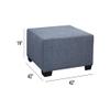 American Furniture Classics 8-080-S371V4 Casual Comfort Ottoman in Blue view 2