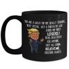 Trump Pop Pop Mug for Grandpa You are a Great Pop Pop Funny Christmas Fathers Day Birthday Republican Conservative Political 11 or 15 oz Black Ceramic view 1