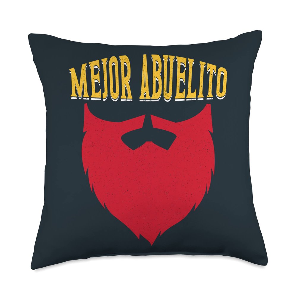 Abuelito Grandpa Grandfather Spain Spanish Throw Pillow