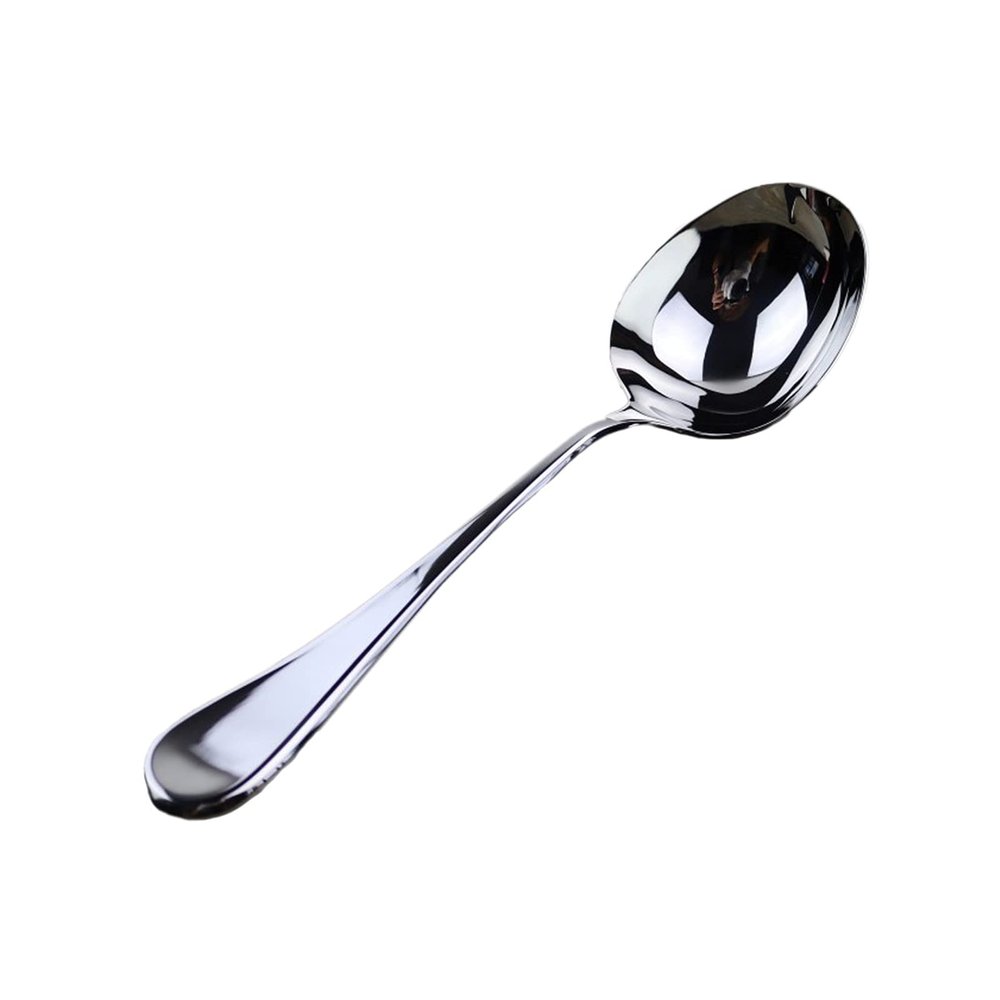 Bulk Spoons Set 304 Stainless Steel Soup Spoon, Drinking Soup Spoon, Hot Pot Spoon, Thickened Deep Spoon Spoons for Eating