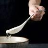 Bulk Spoons Set Ceramic Creative Soup Spoon Long Handle Porridge Spoon Kitchen Kitchen Utensils Household Thickened Soup Ramen Spoon Porridge Spoon 10pcs Spoons for Eating view 4