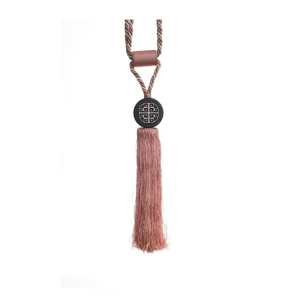 Chinese-Style Curtain Hanging Ball Living Room Joker Curtain Binding Rope Tassel Hanging Ball Curtain Tassel Hanging Ball Hanging Spike Curtain Holders ,T8,2 PCS