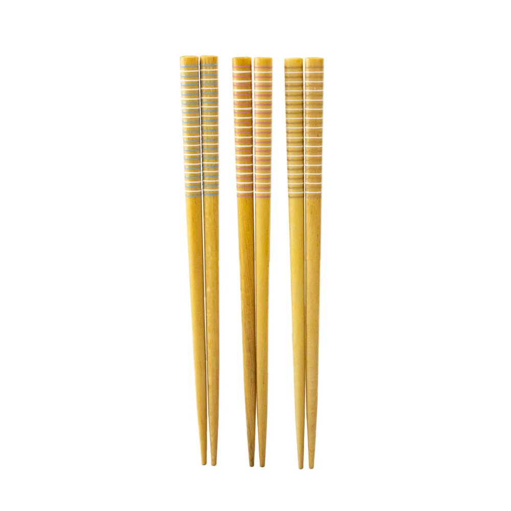 Asahi Kouyo KY-53 Chopsticks, Dishwasher Safe, 9.1 inches (23 cm), Natural Dusty, Beige, Natural Wood, Made in Japan, 3 Pairs