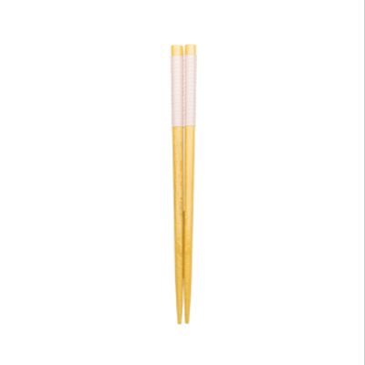 Asahi Kouyo W-1083 Chopsticks, Dishwasher Safe, 9.1 inches (23 cm), Curl, Pink, Natural Wood, Made in Japan, 1 Pair
