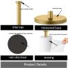 GWGTHZ Stainless Steel Gold Paper Towel Holder Countertop for Kitchen Bathroom, Standing Paper Towel Holder with Weighted Base. view 3