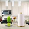 GWGTHZ Stainless Steel Gold Paper Towel Holder Countertop for Kitchen Bathroom, Standing Paper Towel Holder with Weighted Base. view 4