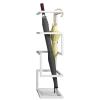 ZARBAILRE Antique Square Umbrella Stand 7724inch, Heavy Duty Metal Industrial Umbrellas Rack, Free Standing Umbrella Holder Ideal for Umbrellas Canes Walking Sticks view 1