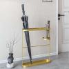 ZARBAILRE Metal Umbrella Stand Large, Modern Quick-Dry Umbrella Holder Rack, Free Standing Umbrella Holder for Home Office Metal Entry Hallway Decoration Wallside Rack Holds view 4